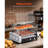 Electric Hot Dog Roller Commercial Grill Cooker Machine with Cover-111282860