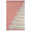 Tapis rose en laine Flatweave-47428565