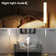 Modern LED Floor Lamp With Remote And Touch Control, Standing Lamp With White Cylinder Shade