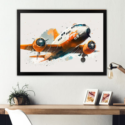 " Airplane In The Air "