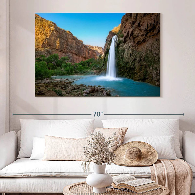 Alvord Havasu Falls, H 34 po x l 51 po