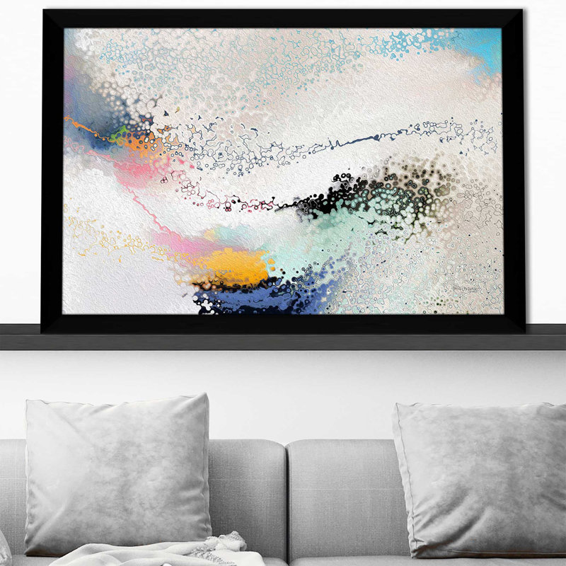 1 Corinthiens 2: 12 - Compréhension spirituelle - Peinture, Cadre noir, H 21,5 po x l 27,5 po x P 0,75 po