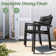 Jaquese Aluminum Outdoor Stacking Dining Armchair
