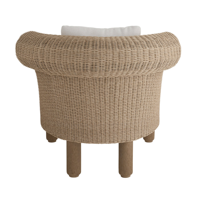 Fielder Outdoor Teak Lounge Chair