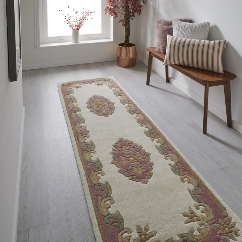 Hounslow Oriental Wool Area Rug, Runner 68 x 235 cm