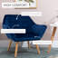 Modern Armchair, Accent Chair With Wide Arms, Slanted Back And Rubber Wood Legs For Living Room, Bedroom, Home Office-827510767