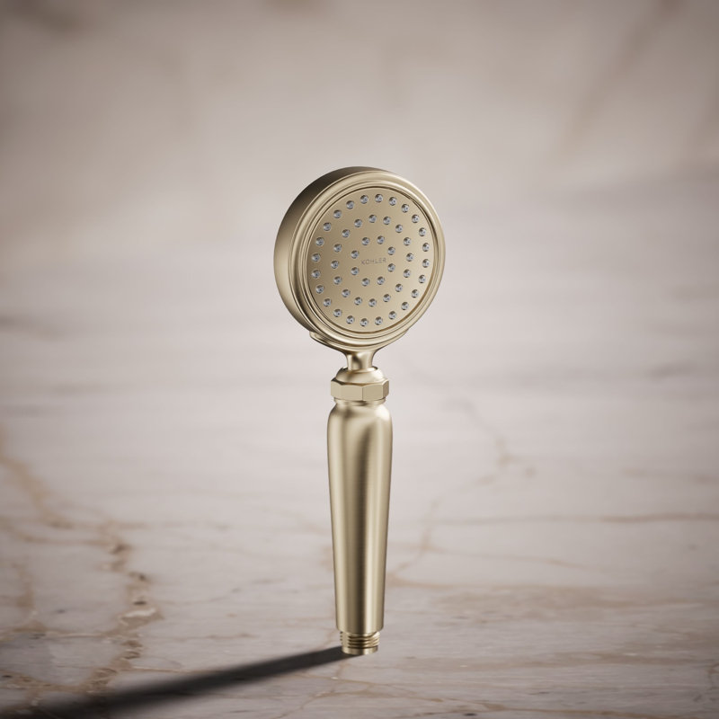 Artifacts Single-Function Handshower, 2.5 Gpm, Vibrant Brushed Bronze