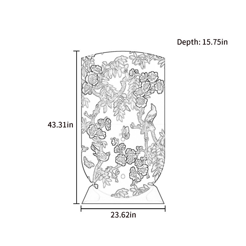 Commode d'appoint vintage 4 tiroirs, Blanc/noir/vert