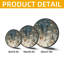 Panneaux de vitrail d'hiver Winter Deer Kitten-932263362