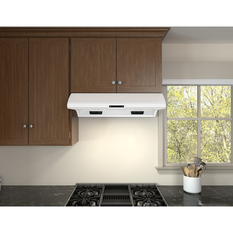 Zephyr Typhoon 30 in. 850 CFM Under Cabinet Mount Range Hood with LED Light, Matte White, 36"