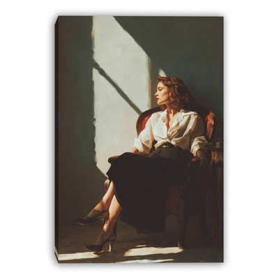 Art mural sur toile tendue Quiet Gaze