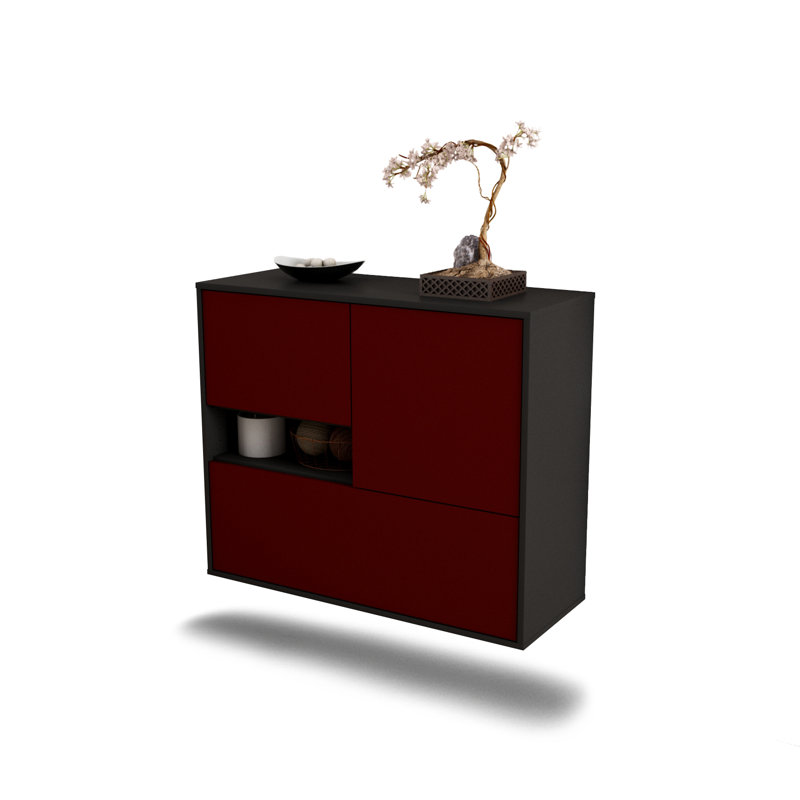 Rubenstein 92cm Sideboard, Red