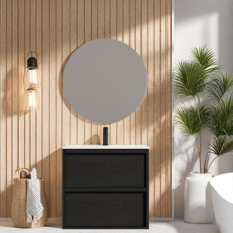 Compact Vanities(must Include Both Vanity Cabinet  And Sink) Mdf Modern Bath