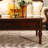 American cherry wood coffee table