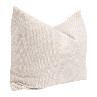 The Basic Polyester Upholstered Essential Pillow (Set Of 2)