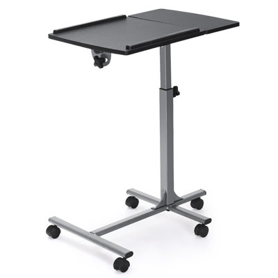 Adjustable Angle Height Rolling Laptop Table -  ERTCHUE RIED, ComDesk-02