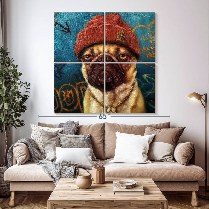 Brampt Canine Insomnia, 50'' H x 50'' W
