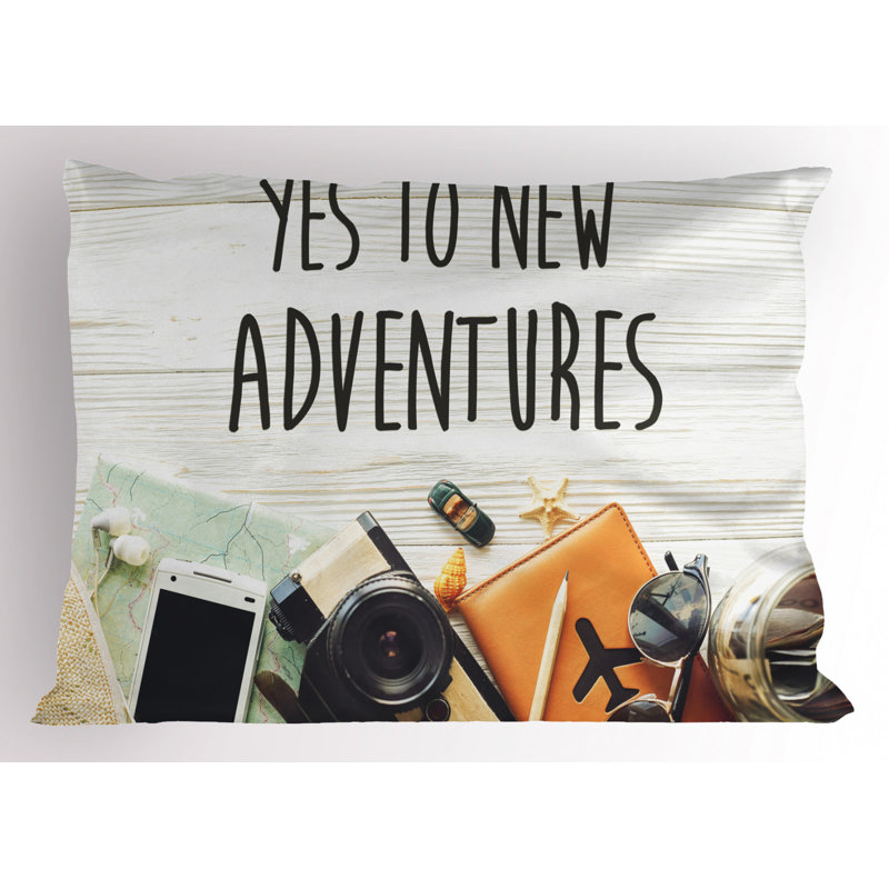 Retro Polyester Sham Set, King