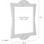 Cypress Free Form Rattan Mirror