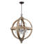 Rhoades 4 - Light Dimmable Globe Chandelier-1635405815