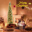 6.89' H Lighted Artificial Christmas Tree