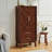 Mid Century Modern Tall Kitchen Pantry Storage Cabinet with Doors, Drawers, and Adjustable Shelves for Versatile Use in Home-1766564877