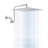Brushed Nickel 12" Shower Head, Luxurious Design Head With Adjustable Arm, Improves Experience