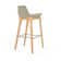 Pera Wood Handle Back Counter & Bar Stool in Natural Ash
