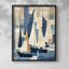 NAUTICAL Series CCGCLXXVI - Impression encadrée de qualité supérieure - Prêt à être accroché - Aucun clou requis-1902493237-1902493236