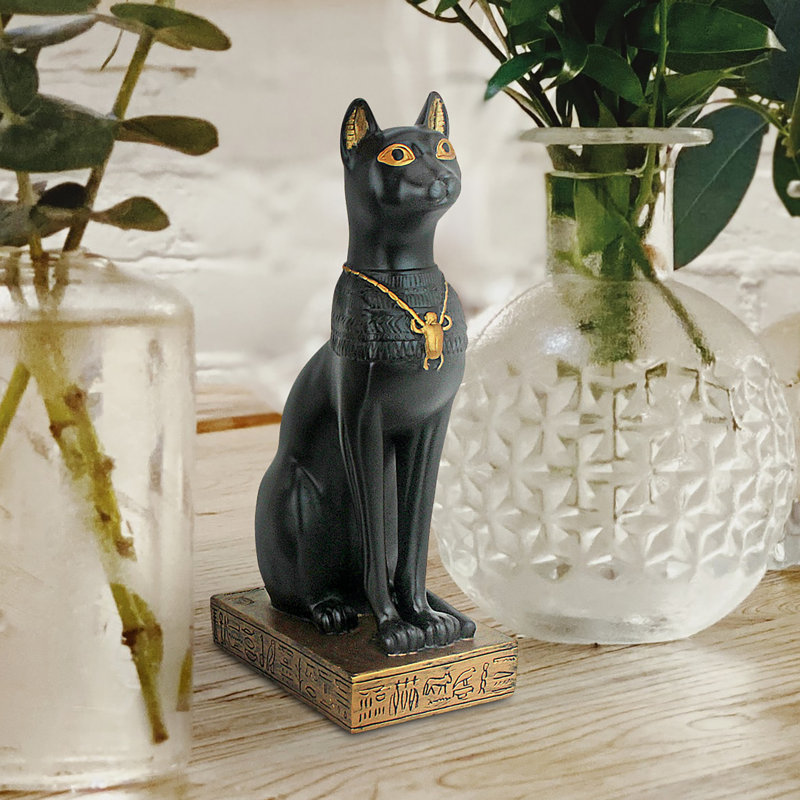 Egyptian Cat Goddess Bastet Figurine
