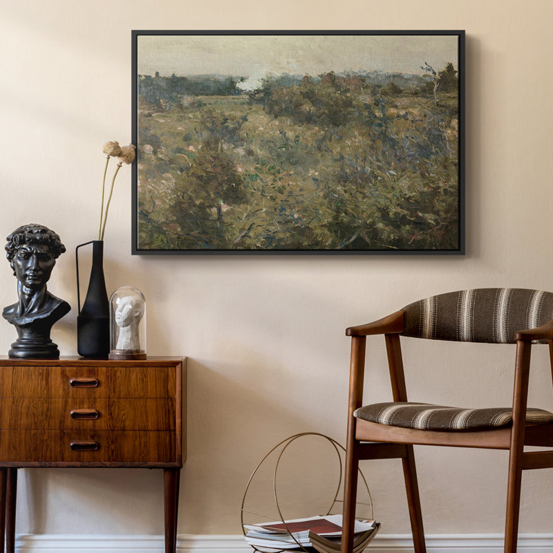 "Vintage Landscape - DCLIX" sur toile, Noir, H 17 po x l 25 po