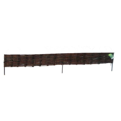 16'' H x 72'' W Brown Wood