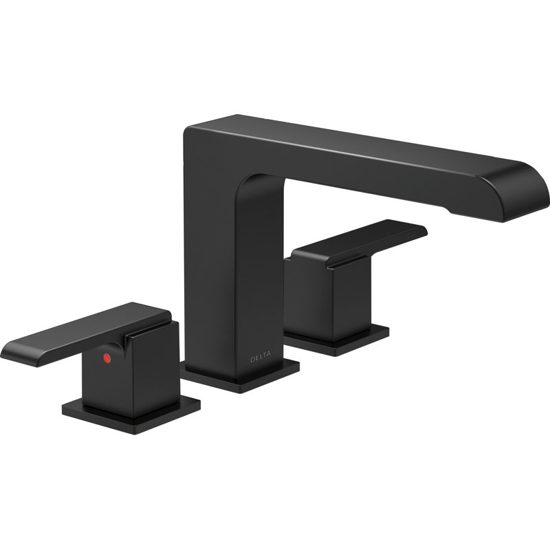 Ara Double Handle Deck Mounted Roman Tub Faucet Trim