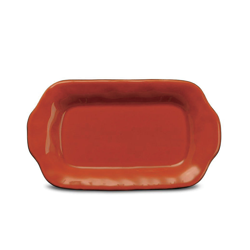 Cantaria Butter/Sauce Server Tray - Almost Yellow, Persimmon
