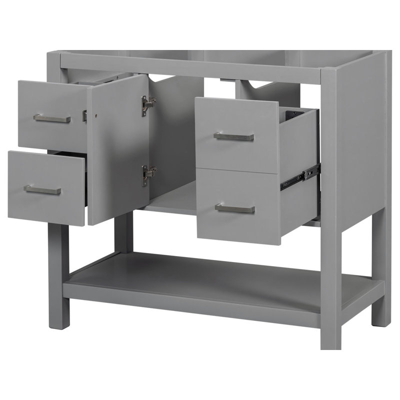 Meuble-lavabo moderne durable avec USB (lavabo non inclus)