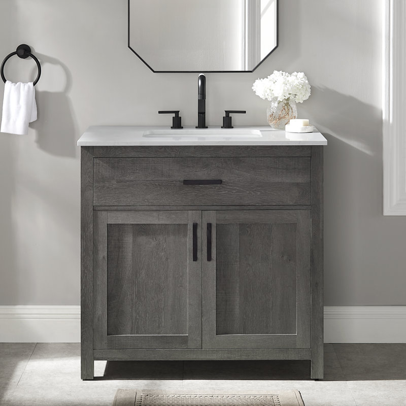 Ensemble de meuble-lavabo simple 36 po Buzbee