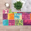 Patchwork Draper/mauve/bleu/orange Tapis décoratif-130899483