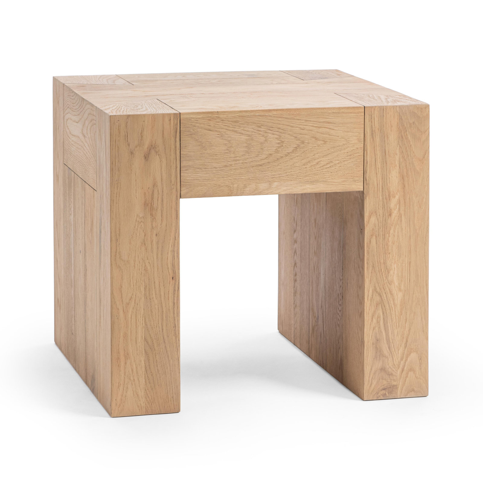 Elise 24" Oak End Table, Coastal Haven