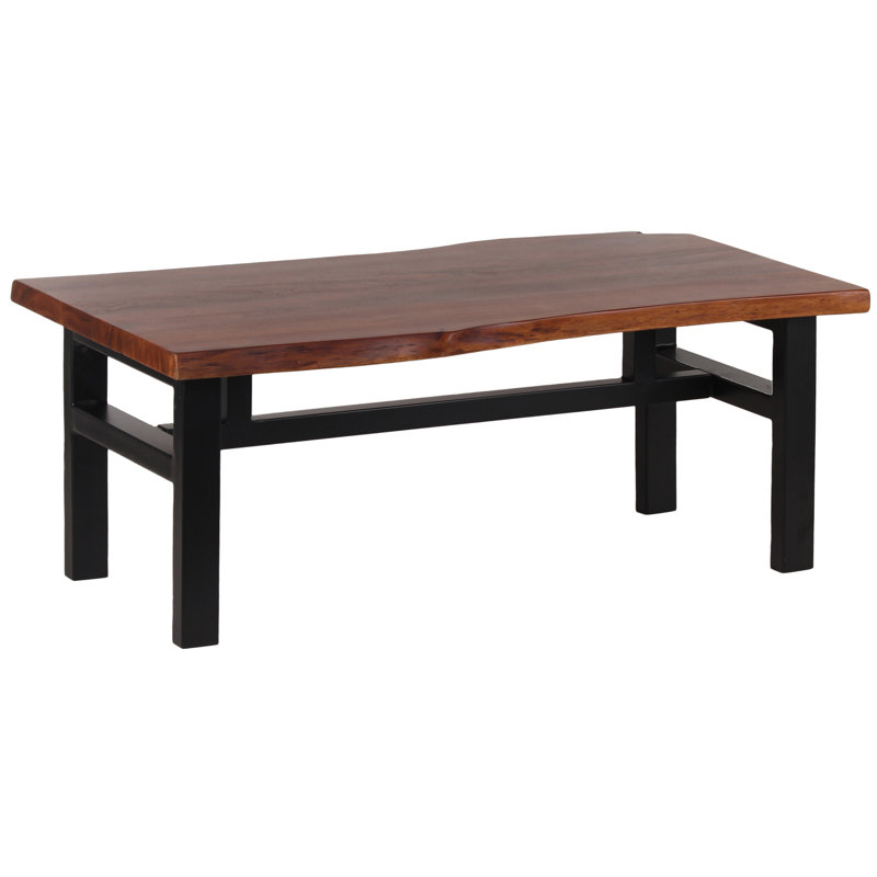 Nisswa Solid Wood Top Single Coffee Table