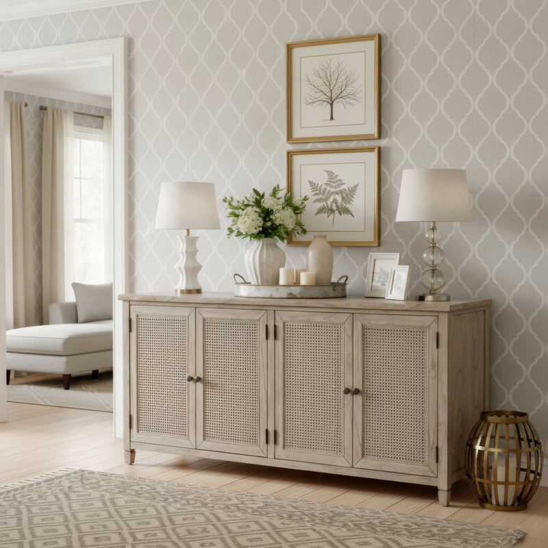 Buffet rectangulaire 4 portes Charleston