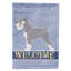 Polyester 2 côtés 40 x 28 po welcome drapeau maison-73943312