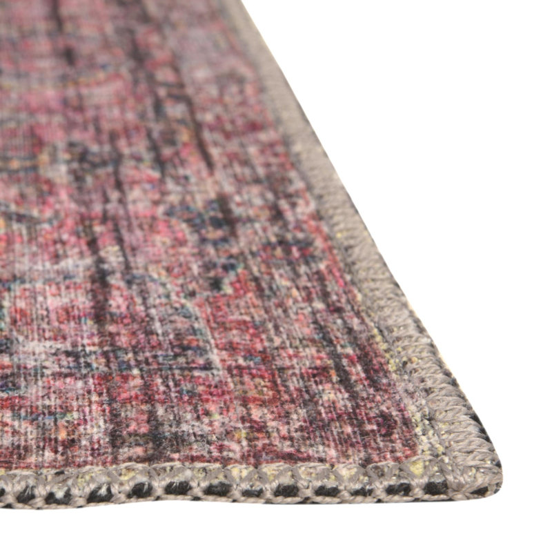 Gutshall Chenille Oriental Indoor Rug, Rectangle 2' x 3'