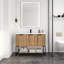 Meuble-lavabo autoportant de 48 po avec lavabo en résine 48 po x 18 po