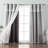 Crenshaw Solid Room Darkening Thermal Grommet Curtain Panels-408045249