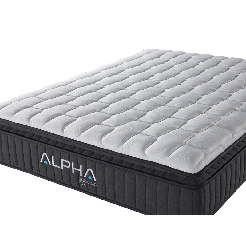 Theta 12’’ Pillow Top King Mattress, Full