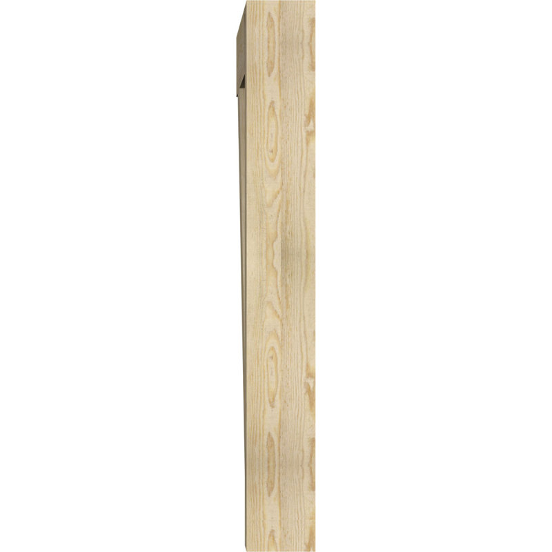 BKTOLY05 H 6 po x l 40 po support en bois / corbeau, Sapin de Douglas, H 48 po x l 6 po x P 40 po