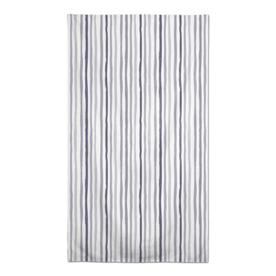Rectangular Striped Polyester Tablecloth