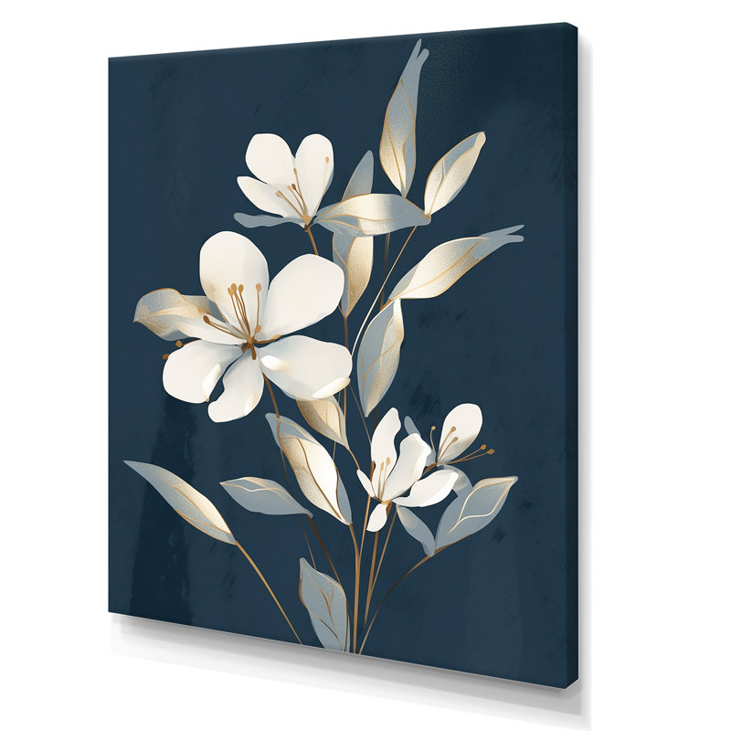 Plumeria Floral Dreams, reproduction d'art sur toile, Toile tendue, H 32 po x l 24 po x P 1 po