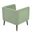 Fauteuil confortable, tissu, pieds en bois massif et fauteuil rembourré confortable avec pieds rembourrés en mousse-1349696452