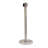 36" Retractable Belt Queue Safety Stanchion Barrier (6 Mirror w/78" Belt+SF+W Receiver-61913570